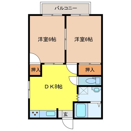 ガロピーヌの物件間取画像